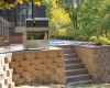 Forever Green Coralville Iowa Retaining Walls steps