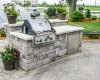 Forever Green Coralville Iowa Pergola Outdoor Cooking grill hardscapes patio