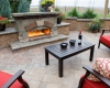 Forever Green Coralville Iowa Pergola Outdoor Cooking patio fireplace outdoor living
