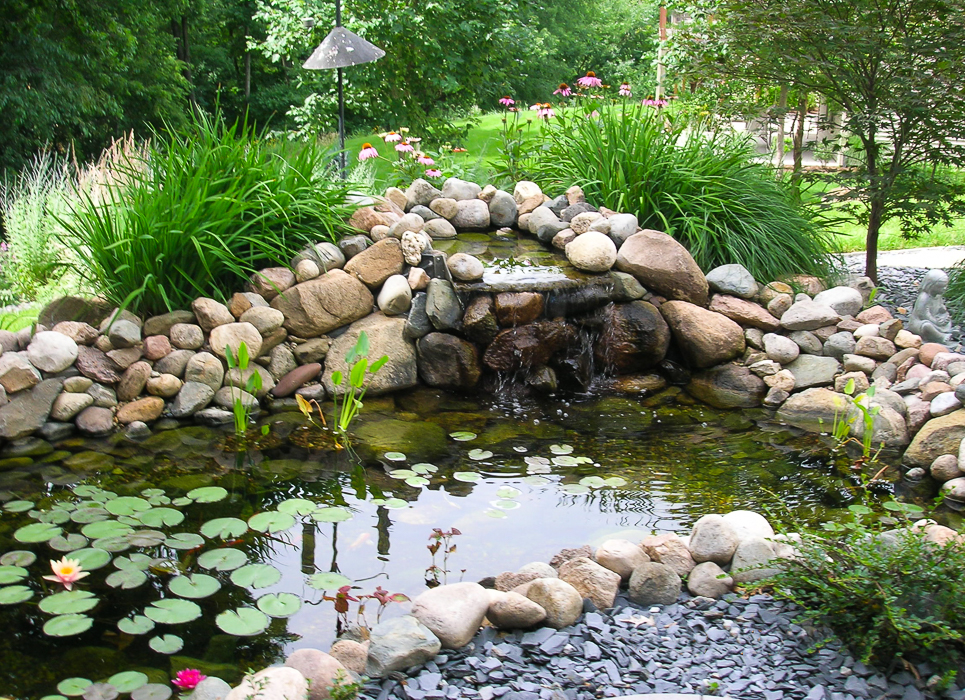 Water Features - Ponds - Landscaping Design | Forever Green-Iowa City ...