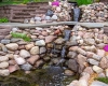 Forever Green Coralville Iowa Water Features waterfall natural pond house
