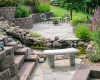 Forever Green Coralville Iowa Water Features waterfall patio