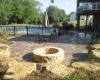 Forever Green Grows Coralville Iowa Fire Pits limestone