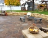 Forever Green Grows Coralville Iowa Fire Pits patio hardscapes
