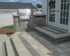 Forever Green Coralville Iowa Patios grill steps landscaping